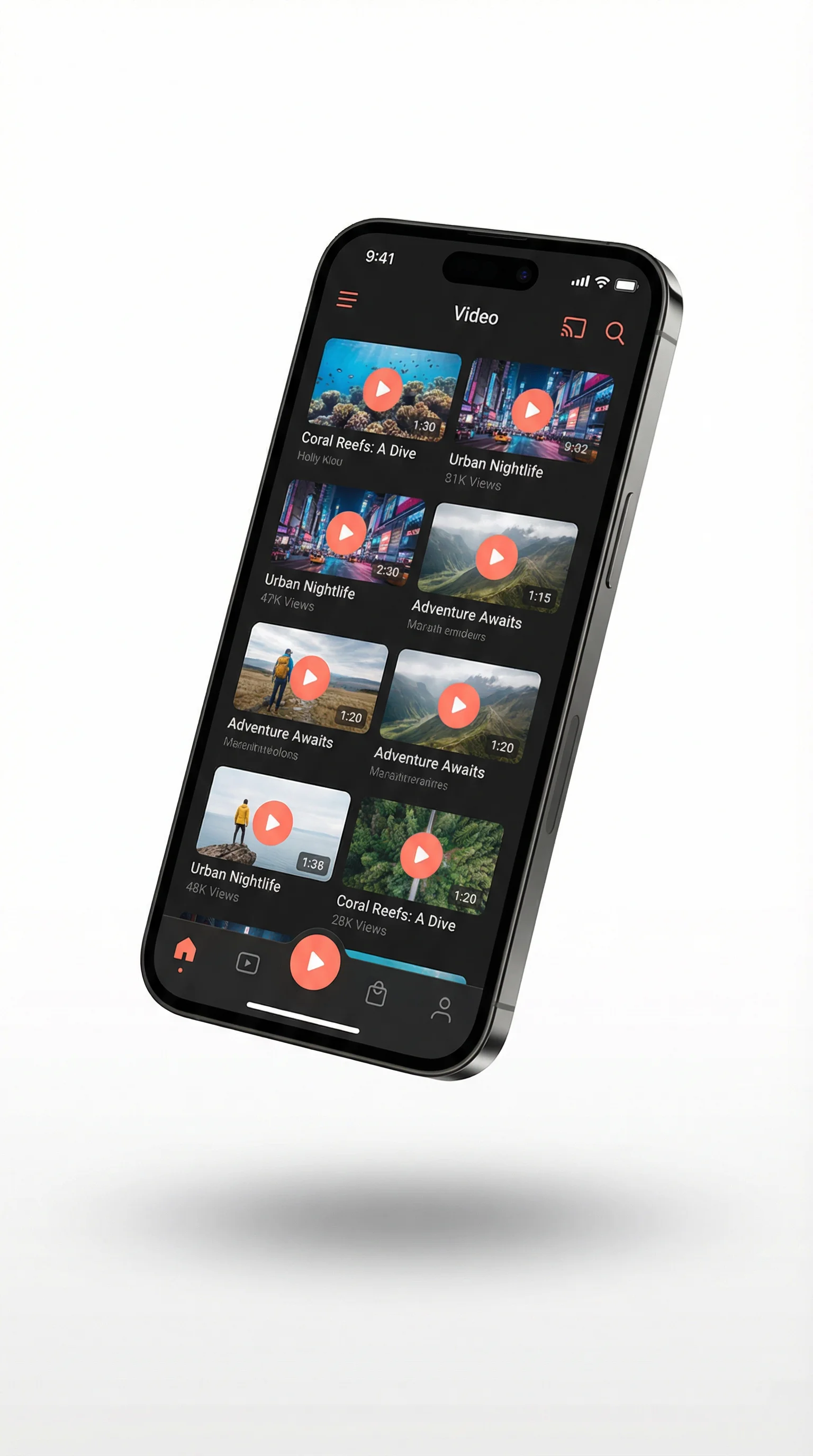 萝莉岛APP客户端界面展示